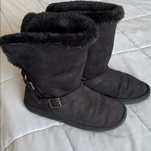 Justice Girls “ UGG Style” Black Boot